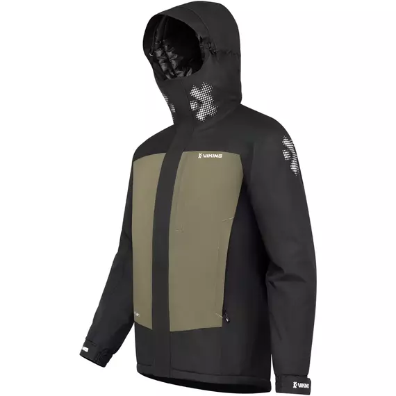 Куртка Viking Fishing Ice Light XXL 80g 10K к:black/khaki, Размер: XXL, фото , изображение 2